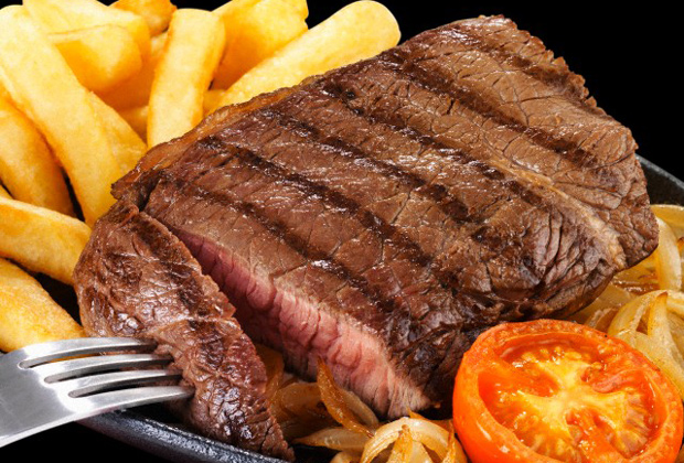 CARNE DE RES A LA PLANCHA